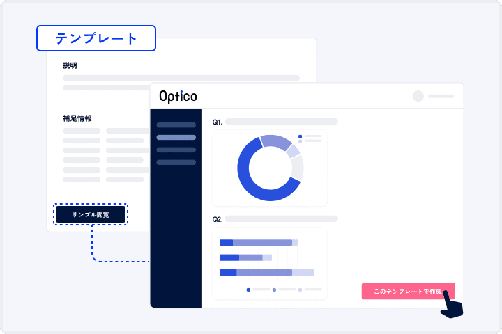 欲しいレポートから選べる